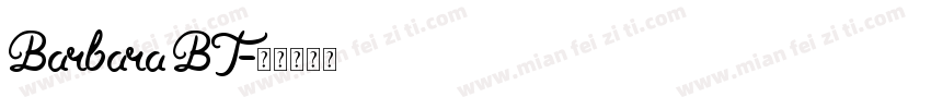 Barbara BT字体转换